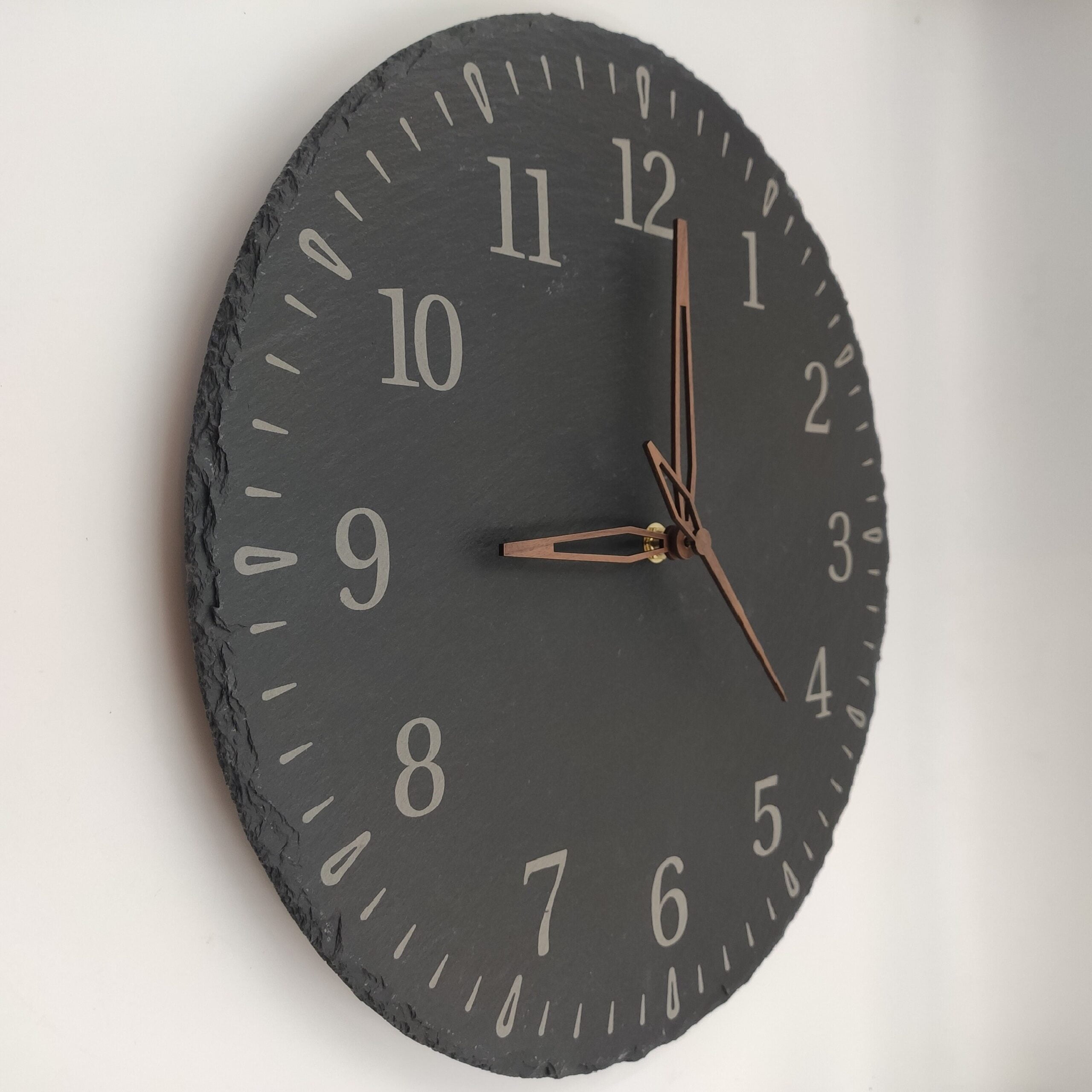 Schiefer Wanduhr „It'Slate - 12“ - Durchmesser 35 cm – Bild 5
