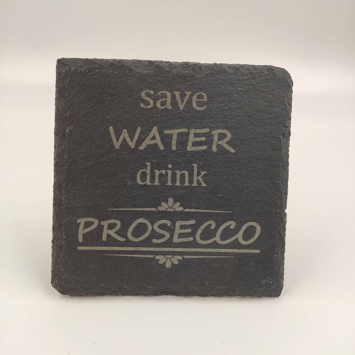 Schiefer Untersetzer "Prosecco" – Bild 4