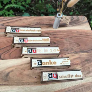Geschenkbox aus Holz - Duplo Box in verschiedenen Varianten