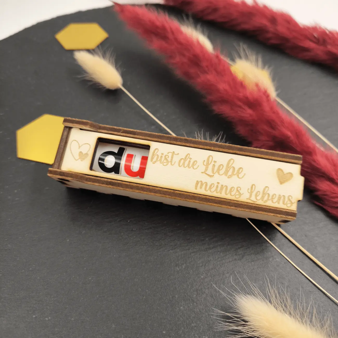 Geschenkbox aus Holz - Duplo Box in verschiedenen Varianten – Bild 8