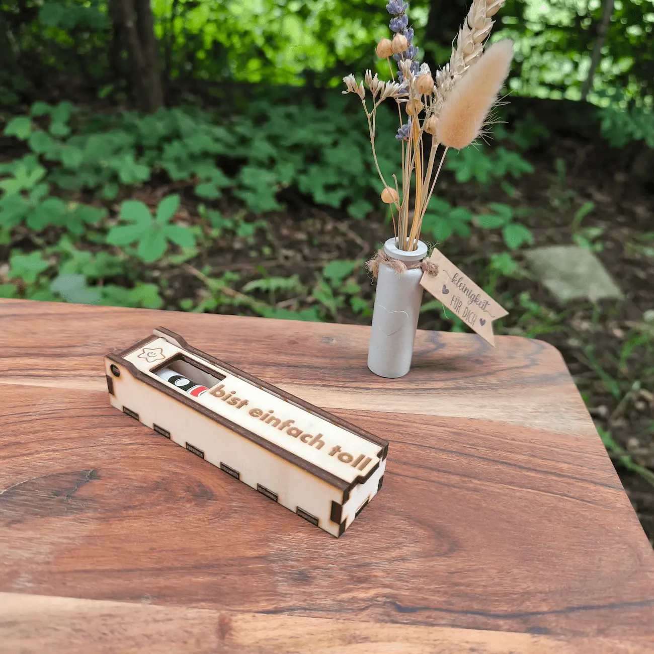 Geschenkbox aus Holz - Duplo Box in verschiedenen Varianten – Bild 7
